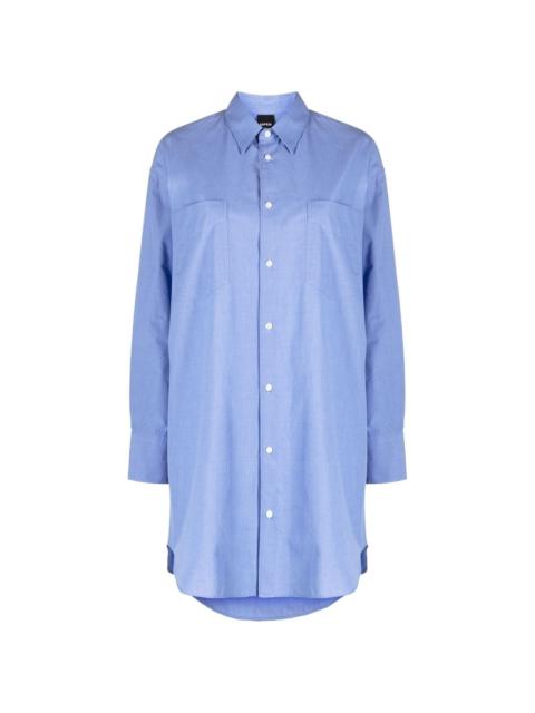 long-sleeved cotton shirt