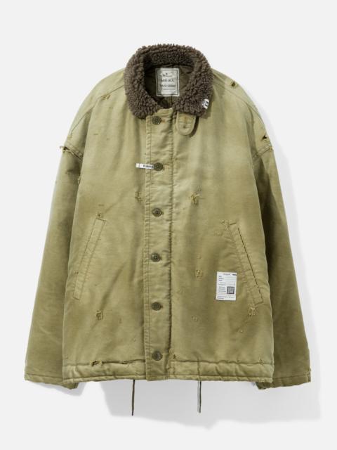 Maison MIHARAYASUHIRO SUN FADED MILITARY BLOUSON