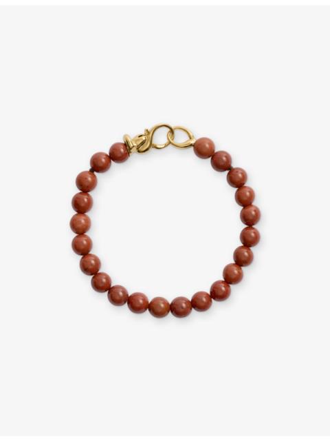 MONICA VINADER Ochre 18ct Yellow Gold Vermeil And Gemstone Beaded Bracelet