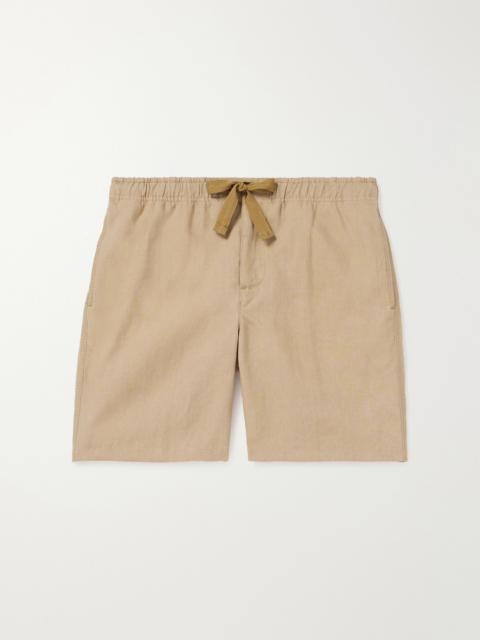 ORLEBAR BROWN Alex Straight-Leg Linen Drawstring Shorts