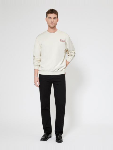 The Kooples SWEATSHIRT WITH BEIGE VIA PRONY SCREEN PRINT