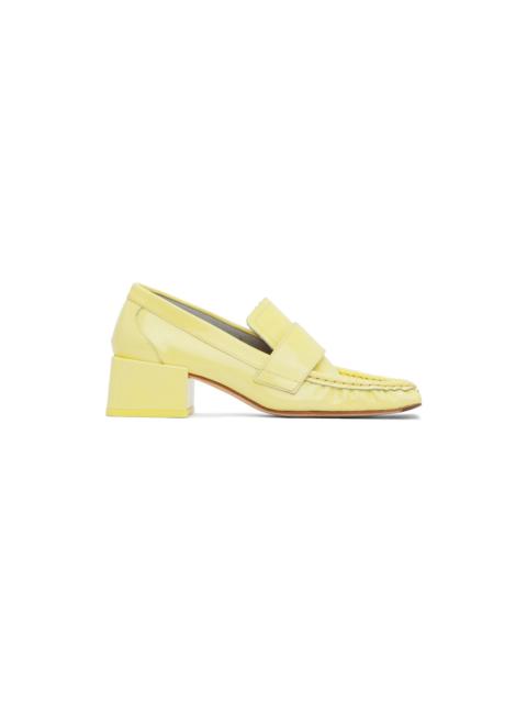 MIISTA Yellow Serena Loafers