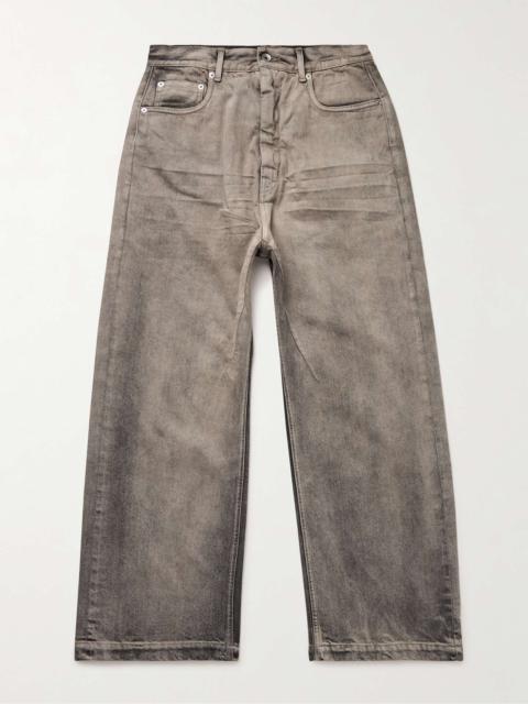Rick Owens DRKSHDW Geth Wide-Leg Distressed Jeans