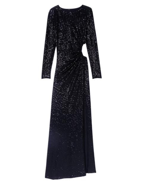 Sequinned maxi dress