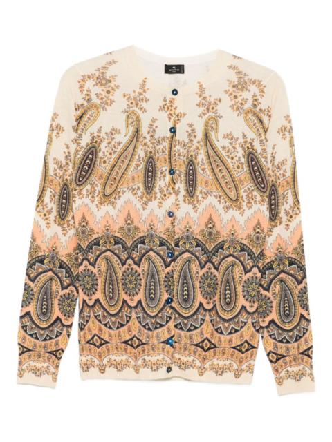 Etro paisley-print cardigan