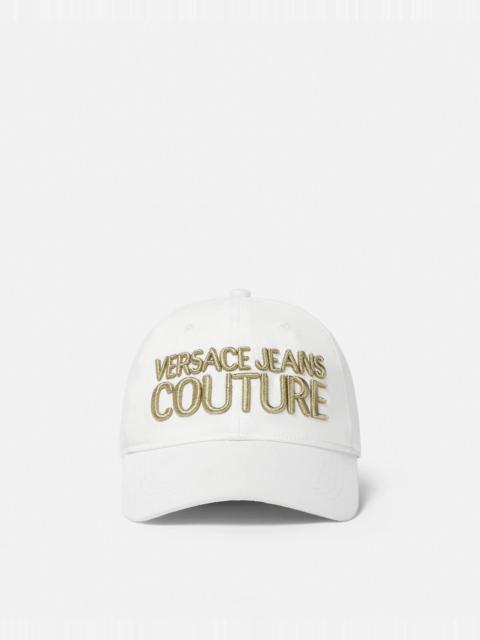 VERSACE JEANS COUTURE Embroidered Logo Baseball Cap