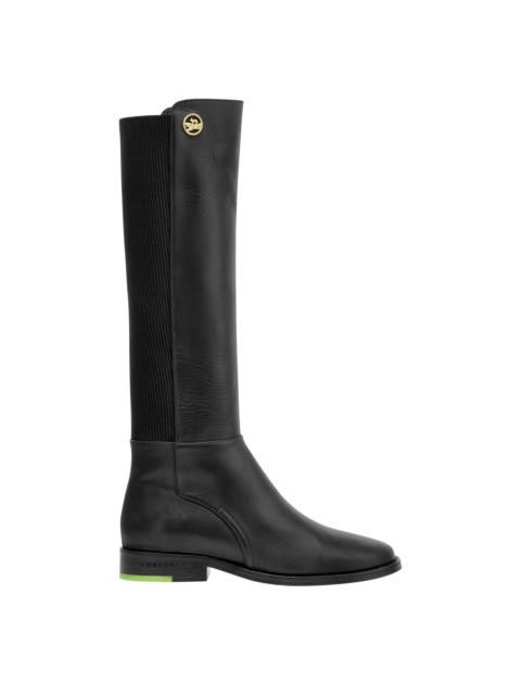 Longchamp Box-trot Riding boots Black - Leather