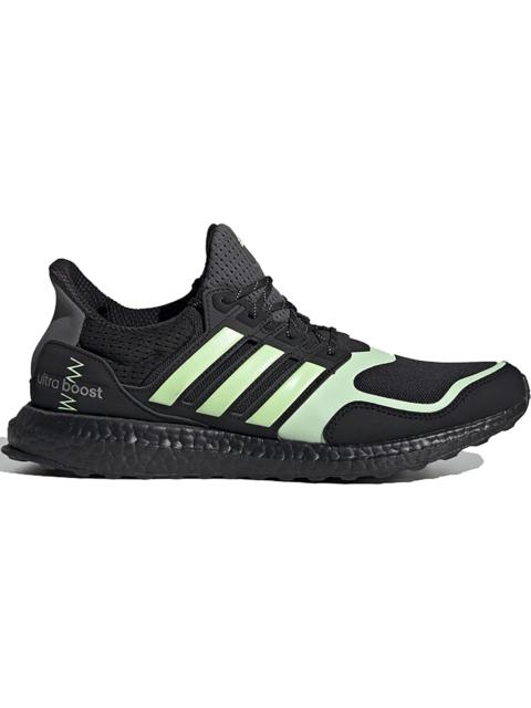 adidas Ultra Boost S&L Core Black Glow Green