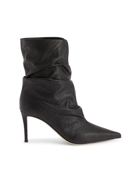 Yunah 85mm leather boots