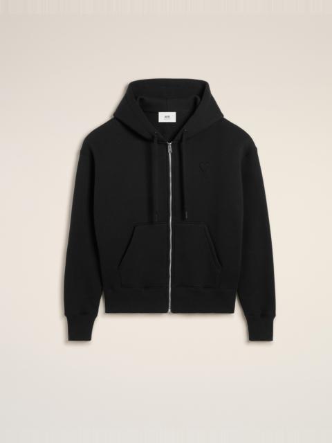AMI Paris ZIPPED AMI DE COEUR HOODIE