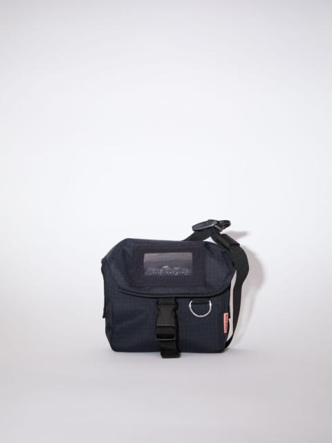 Acne Studios Nylon messenger bag - Black
