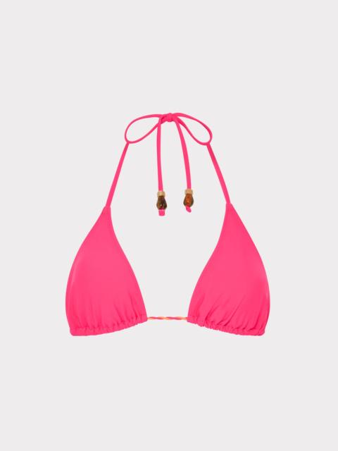 MILLY Two Tone Rope Bikini Top