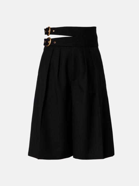 Chloé Virgin wool shorts
