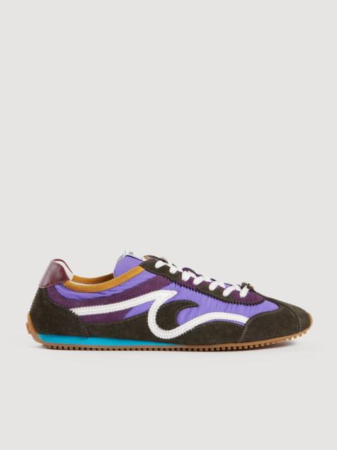 Sandro LIGHT WAVE MULTICOLORED SNEAKERS