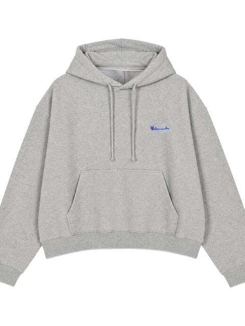 VETEMENTS Athletic Logo Hoodie "Grey" MH27HD223G