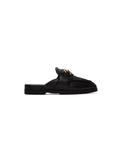 GUCCI Horsebit-detail leather mules