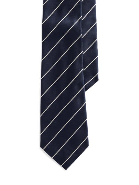 Ralph Lauren Men's Striped Silk Tie - Dark Navy