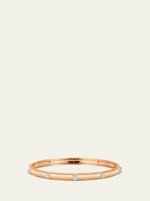 Buccellati Macri Bombe 18K Rose Gold Diamond Cuff Bracelet