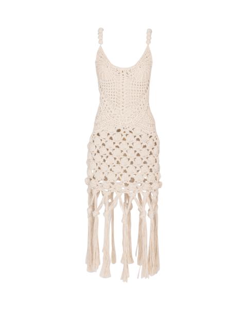 Balmain Crochet dress