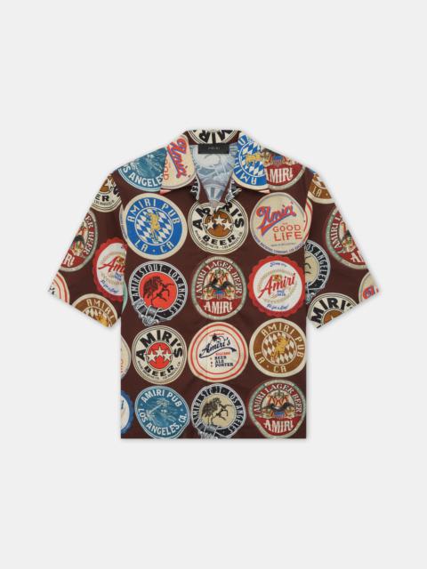 AMIRI AMIRI COASTERS BOWLING SHIRT