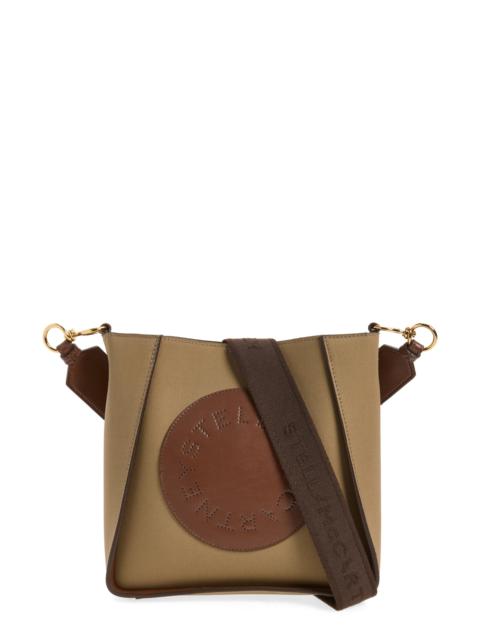 Stella McCartney Stella McCartney Logo Square Crossbody Bag in Truffle