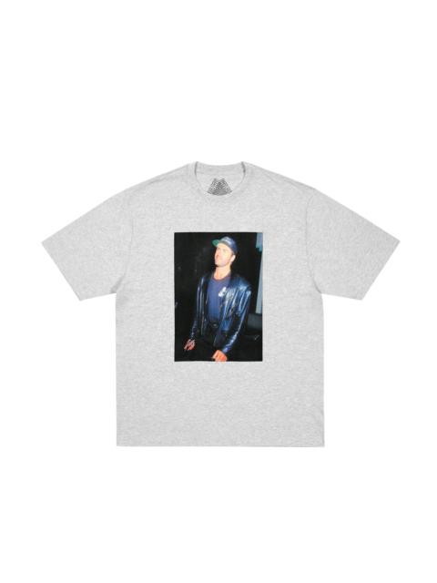 PALACE GEORGE MICHAEL T-SHIRT GREY MARL