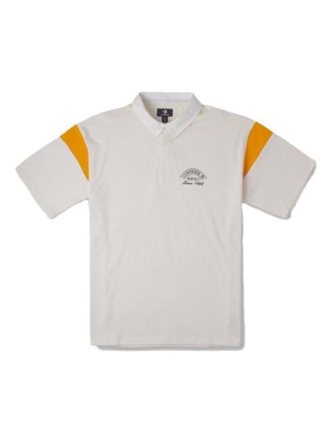 Converse Converse Retro Polo Shirt 'White' 10026173-A01