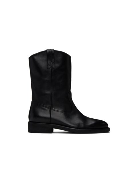 Golden Goose Black Biker Boots