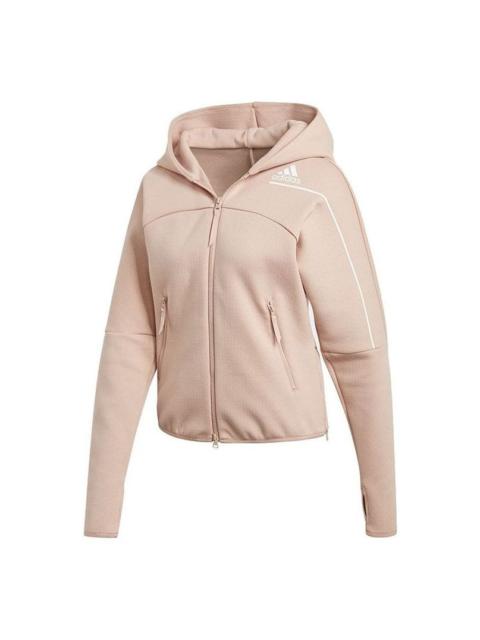 adidas (WMNS) adidas Z.N.E Hooded Jacket 'Pink' GN6739