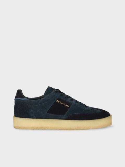 Navy Crepe Sole 'Dover' Trainers