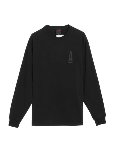 Jordan Jordan x A Ma Maniere Long-Sleeves T-Shirt (Asia Sizing) 'Black' DX5650-010