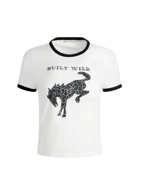 Alice + Olivia A+O X BRONCO ONIE BABY TEE