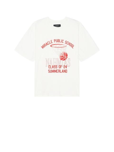 NAHMIAS 024 Basketball Boxy T-Shirt