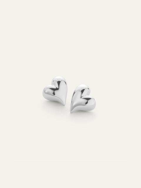 JENNY BIRD Art Heart Button Earrings
