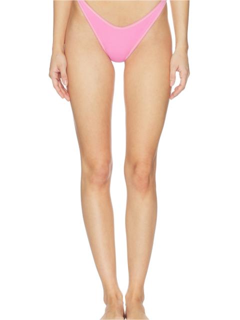 Frankies Bikinis Harper Ribbed Bottom