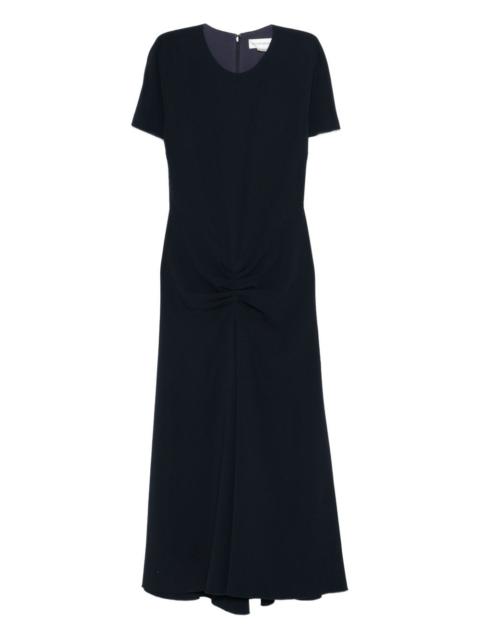 Victoria Beckham short-sleeve gathered dress
