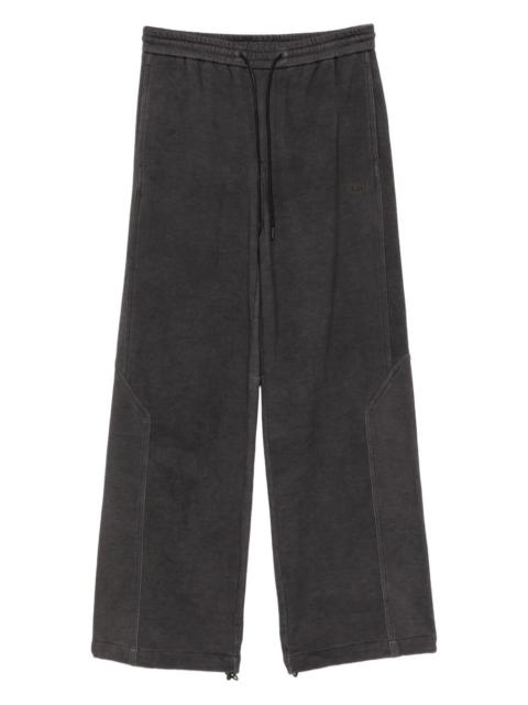 JUUN.J logo-embroidered trousers