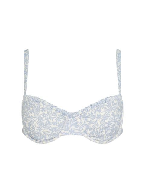 onia Marilyn Bikini Top blue