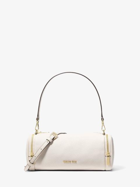 MICHAEL KORS Jet Set Travel Small Pebbled Leather Convertible Crossbody Bag
