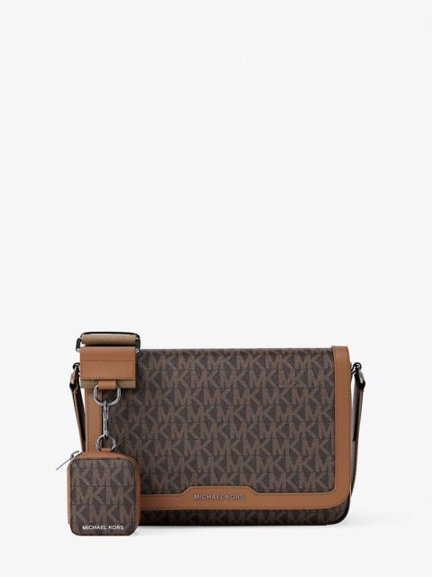 MICHAEL KORS Hudson Mini Signature Logo Crossbody Bag With Airpod Case for Apple Airpods Pro®