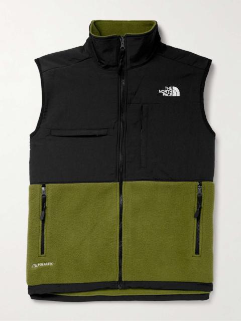 The North Face Denali Logo-Embroidered Shell and Polartec® Fleece Gilet