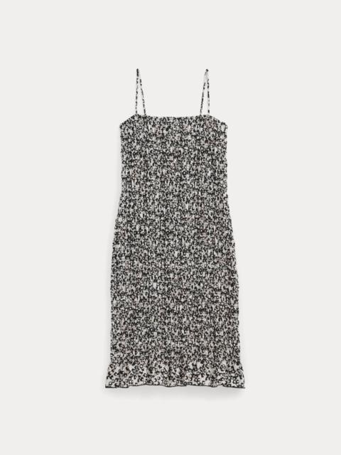 EVERLANE THE SMOCKED COLUMN DRESS