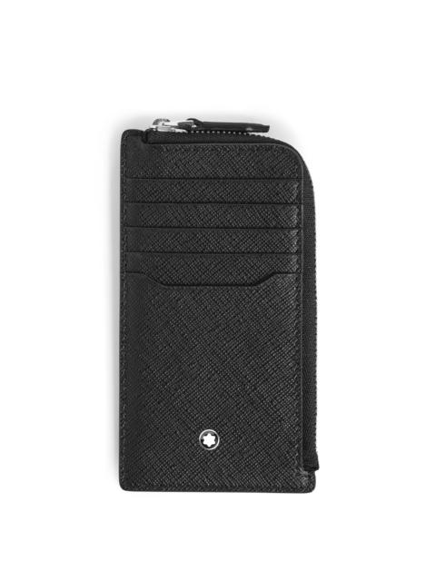 Montblanc CARD HOLDER 7CC WITH ZIP IN SARTORIAL LEATHER