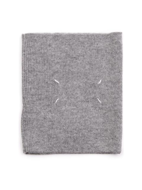 Maison Margiela four-stitch wool scarf