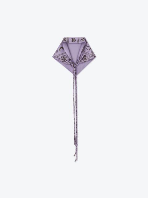 BRITA - Silk headscarf - Totem lilac