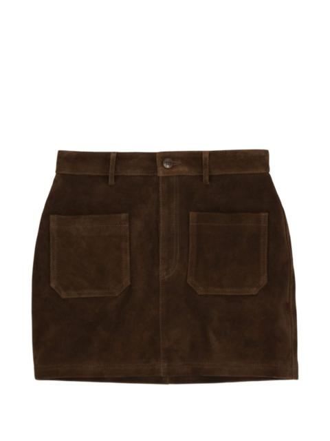 FORTELA Jenny suede mini skirt