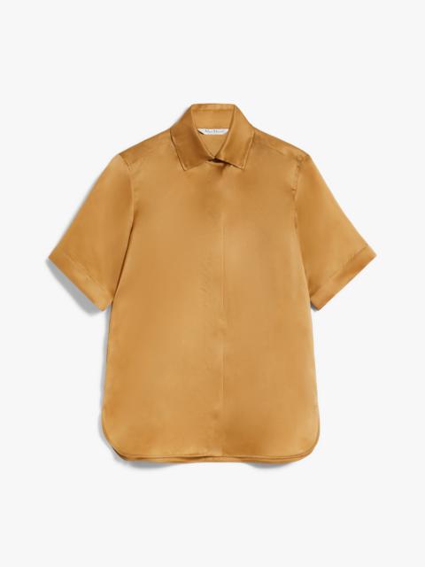 Tシャツ・カットソー Max Mara ACANTO123 SHORT SLEEVE ORGANDY SHIRT Max Mara ACANTO123 SHORT SLEEVE ORGANDY SHIRT