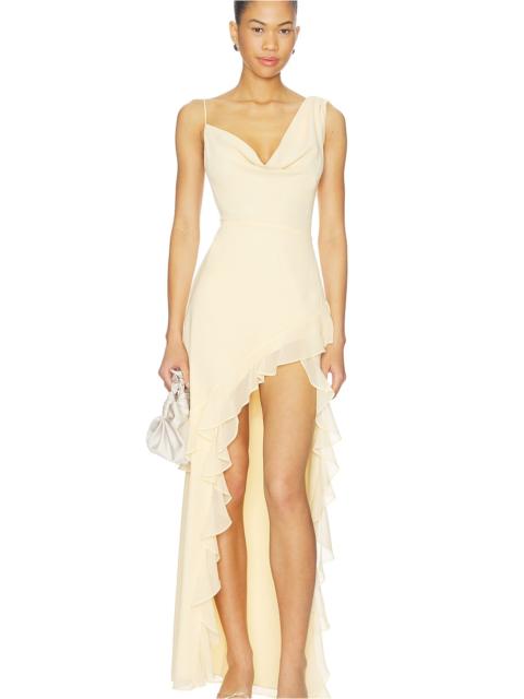 AMANDA UPRICHARD Ella Rose Maxi Dress
