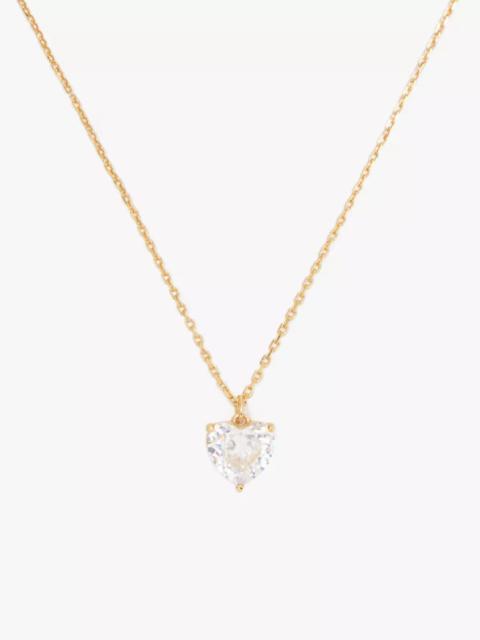 kate spade My Love April Heart Pendant