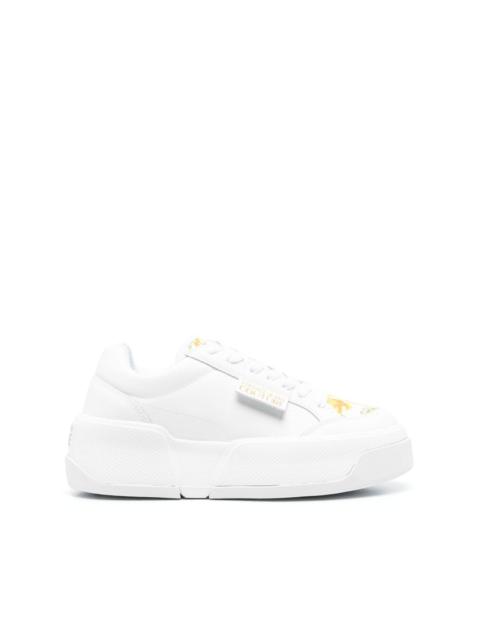 VERSACE JEANS COUTURE Baroccoflage-print low-top sneakers
